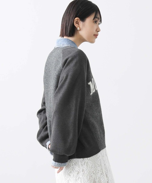 「Gready Brilliant」 「timber du ciel」長袖ニット FREE チャコールグレー レディース_画像7