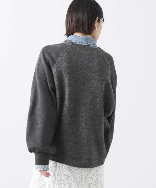「Gready Brilliant」 「timber du ciel」長袖ニット FREE チャコールグレー レディース_画像8