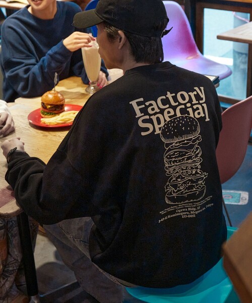 「FREAK'S STORE」 スウェットカットソー MEDIUM ベージュ メンズ_画像4