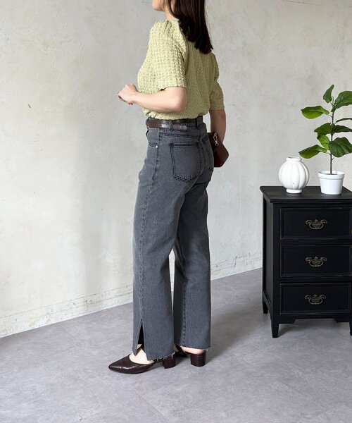 Thevon（ゼヴォン） ジーンズ デニム デニムパンツ カットオフ 