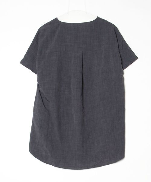 「ITEMS URBANRESEARCH」 半袖ブラウス FREE グレー レディース_画像2