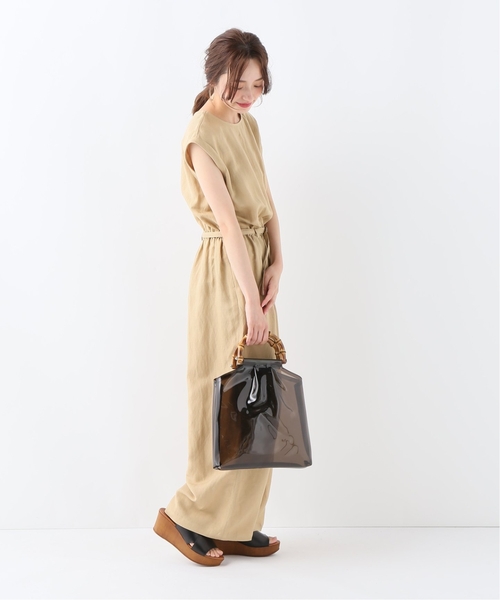 「SLOBE IENA」 オールインワン FREE ネイビー レディース_画像2