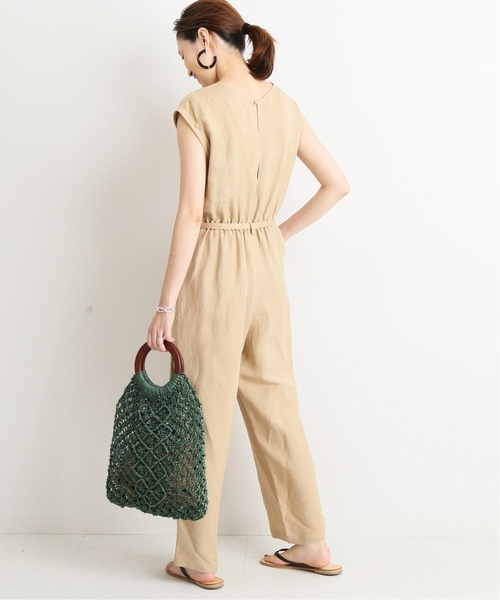 「SLOBE IENA」 オールインワン FREE ネイビー レディース_画像6