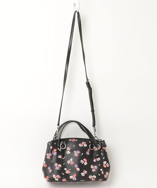 COACH（コーチ） ミニ クリスティー 花柄2WAYバッグ - ブラック 