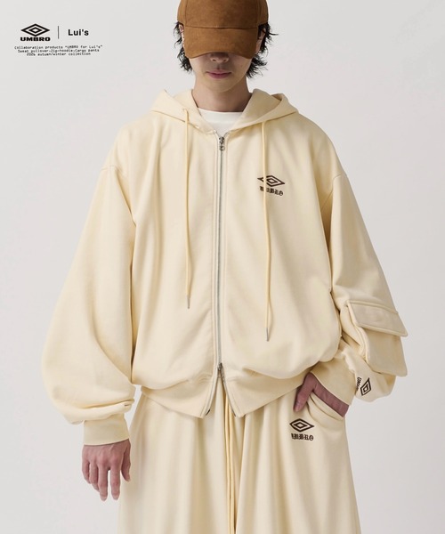 umbro（アンブロ） パーカー 「UMBRO for Lui's」FADE VOLUME SWEAT