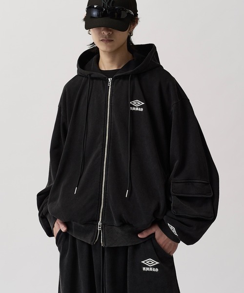 umbro（アンブロ） パーカー 「UMBRO for Lui's」FADE VOLUME SWEAT