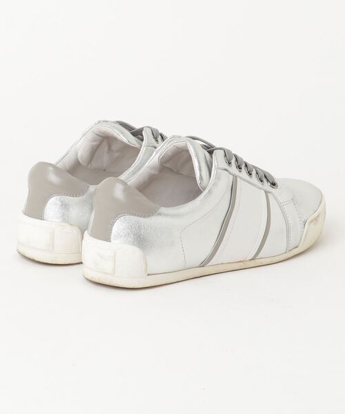 「INTER-CHAUSSURES」 ローカットスニーカー 37 シルバー レディース_画像2