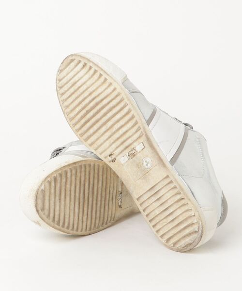 「INTER-CHAUSSURES」 ローカットスニーカー 37 シルバー レディース_画像3