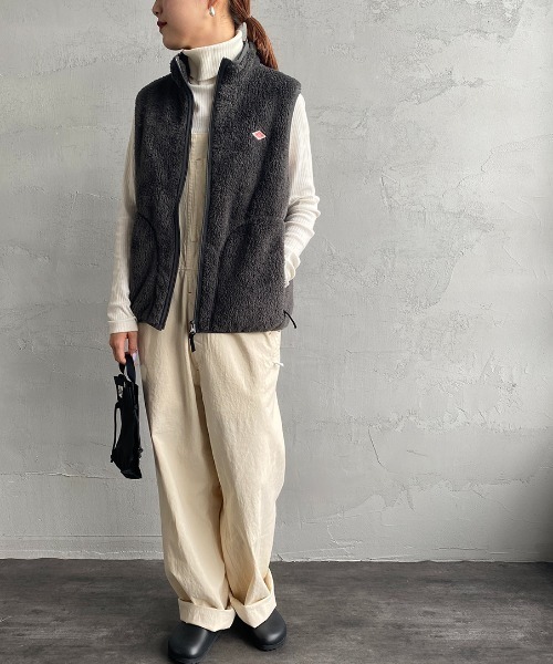 【美品】DANTON ダントン　ダウンベスト　レディース 36 Danton（ダントン） ベスト 36 チャコール レディース : ZOZOTOWN