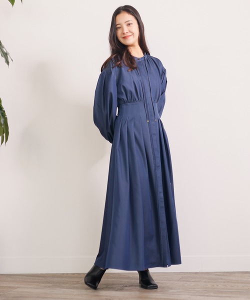 「LADYMADE」 長袖ワンピース FREE ライトベージュ レディース_画像7