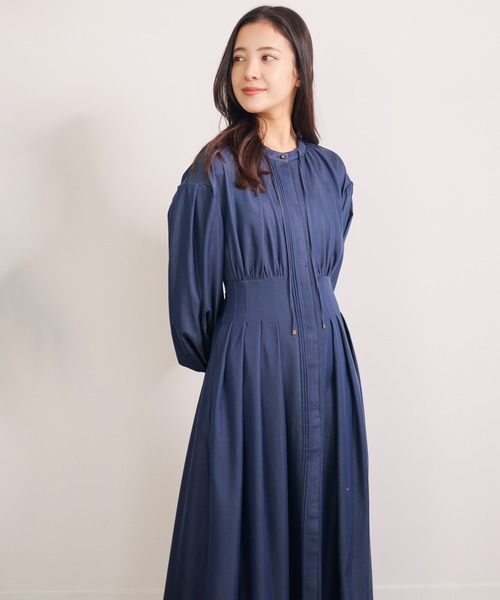 「LADYMADE」 長袖ワンピース FREE ライトベージュ レディース_画像9
