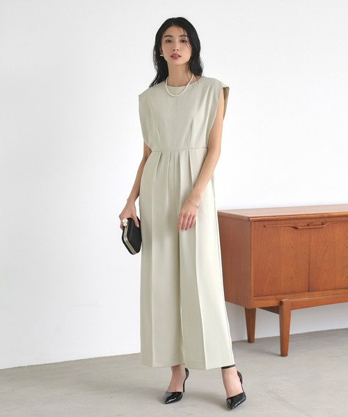 「RUIRUE BOUTIQUE」 パンツスーツ M ダークネイビー レディース_画像3