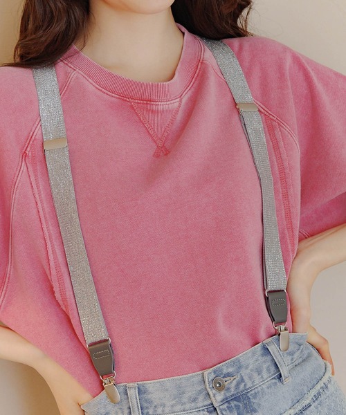 値下げ★HARE 美品★パールサスペンダー ホワイト 値下げ☆HARE 美品☆パールサスペンダー ホワイト - メルカリ