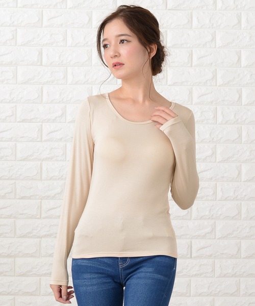 レースレディース Lace Ladies カップ付き長袖Tシャツトップス