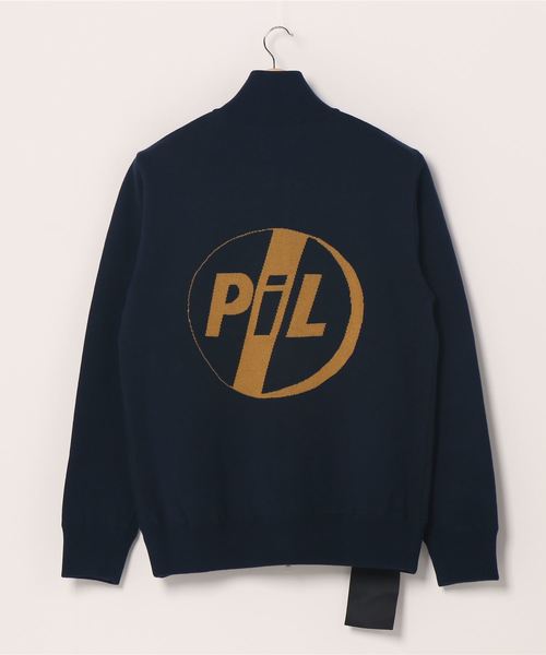 Sync. セーター ニット KNIT GANG COUNCIL ”PIL” KNIT BLOUSON ”LOGO