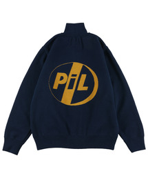 激レア　KNIT GANG COUNCIL 'PIL' KNIT BLOUSON Sync. セーター ニット KNIT GANG COUNCIL ”PIL” BLOUSON ”LOGO