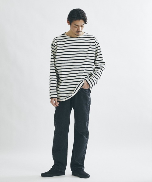 ウィル ‼︎FRAMeWORK ドローイングボーダーボートネック★未使用‼︎ JOURNAL STANDARD tシャツ フレンチボーダー ボートネック