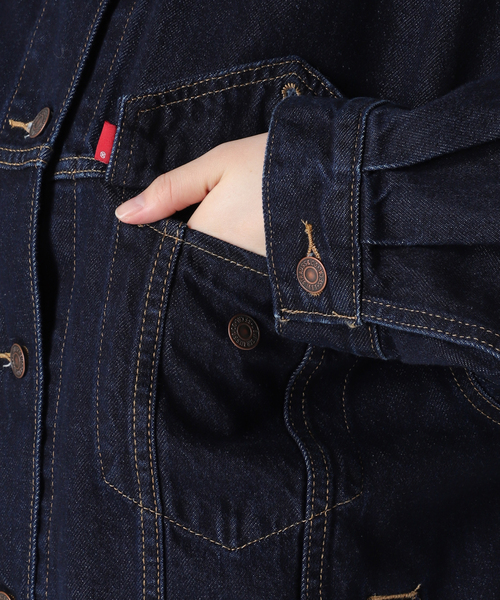 最終お値下げ/新品【Levi's/リーバイス】XL WOMENS TRUCKER セール】Levi's/リーバイス XL WOMEN'Sトラッカージャケット