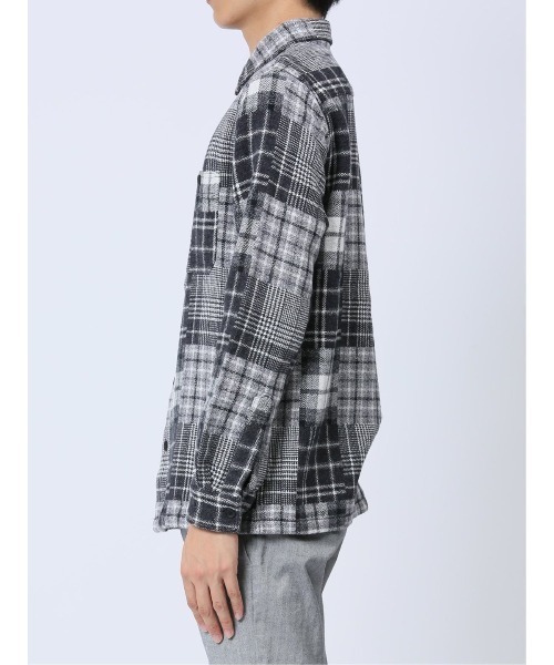 Renoma メンズ Lサイズ シャツ 大きいサイズ】レノマオム/renoma HOMME 形態安定 スナップ