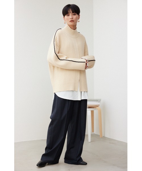 ブラウス シャツ 長袖ラッフルカフスブラウス レディース crie conforto ブラウス シャツ ラッフルカフスブラウス