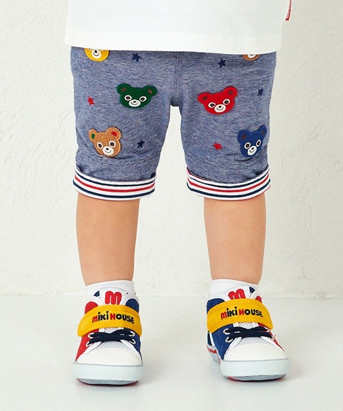 MIKI HOUSE パンツ プッチーワッペンパンツ キッズ 子供服
