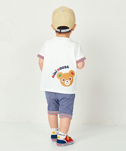 新品未使用ミキハウス　プッチー刺繍とワッペン7分丈パンツ 男の子 ベビーキッズ 楽天市場】セール30％OFF ミキハウス MIKIHOUSE プッチー刺繍と