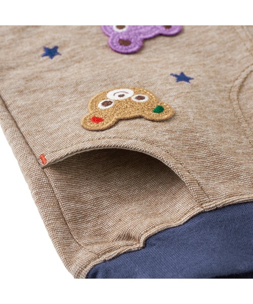 MIKI HOUSE パンツ プッチーワッペンパンツ キッズ 子供服