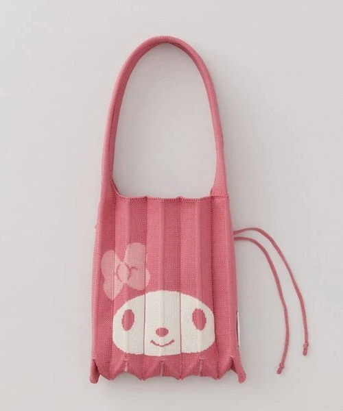 ハンドバッグ ラッキープリーツニット(S) Sanrio Characters 【公式通販】