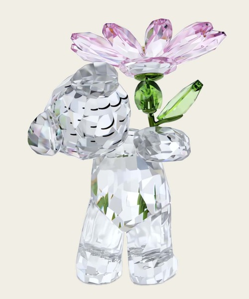 美品 スワロフスキー クリスベアA Daisy for You クリスタル 花 swk5675327-dmg.jpg