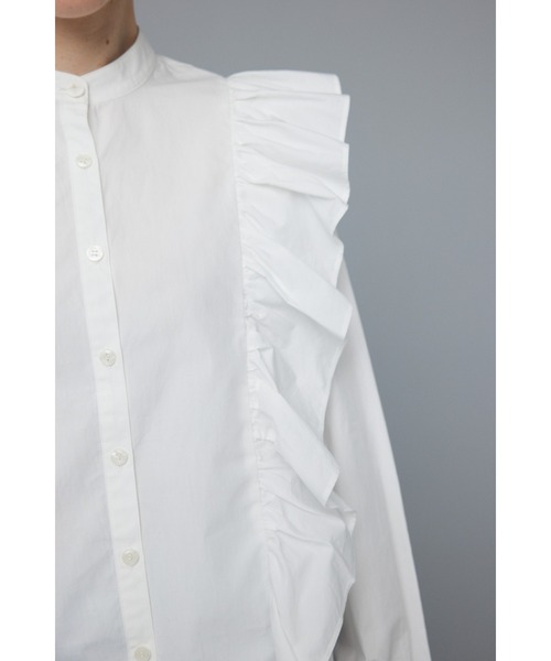 tシャツ Many frill shirt　メ二ーフリルシャツ レディース HeRIN.CYE tシャツ Many frill shirt メ二ーフリルシャツ