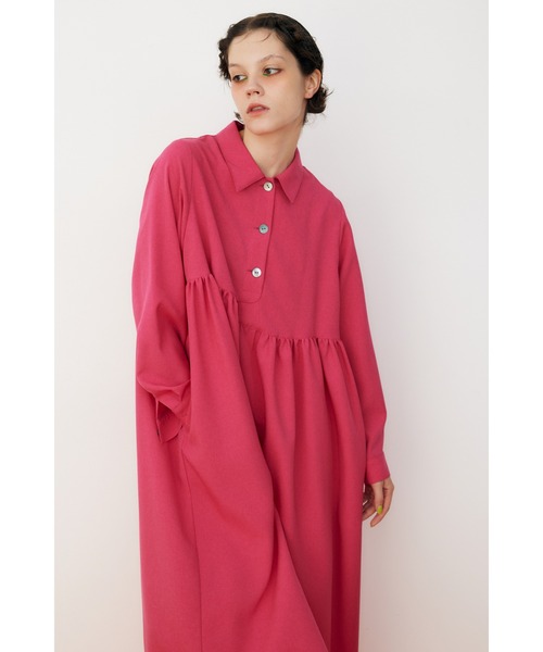 ワンピース L'Or Volume Shirt Dress ánuans - L'or volume shirt dress ワンピースの通販 by