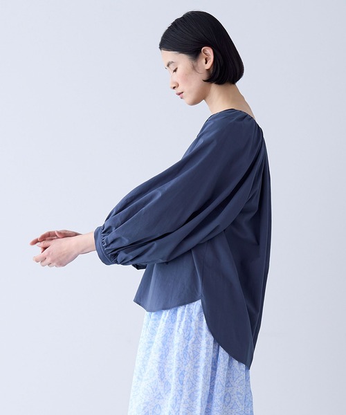 LA MARINE FRANCAISE シャツ ブラウス ボリュームスリーブブラウス 