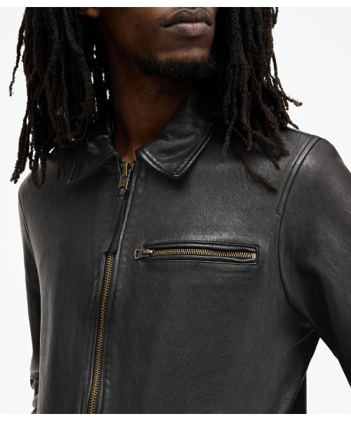 //良品//【ALLSAINTS】レザージャケット レザー | オールセインツ 公式オンラインストア