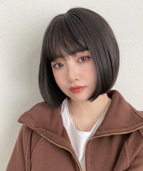 ウィッグ エクステ 「 素肌ウィッグ 「竹」 ボブ 」 ショート