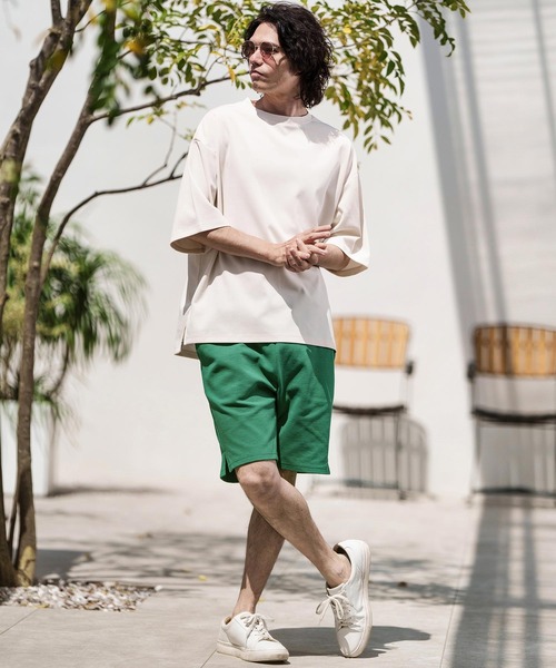 CAMBIO（カンビオ） パンツ mp12361- Ripple Short Pants ショート
