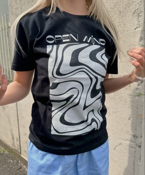 tシャツ 「ZOZOTOWN限定」LHP×momo/Organic cotton graphic logo print T (UNISEX)/lhpm ZOZOTOWN限定】LHP×momo/Organic cotton graphic logo print T