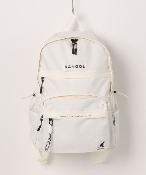 KANGOL カンゴール　ホワイト　 リュック 中型 楽天市場】[カンゴール] KANGOL リュック リュックサック