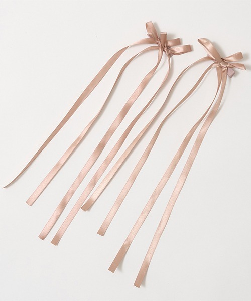 ロングリボンヘアクリップ2Pセット : ZOZOTOWN Yahoo!店 - 通販