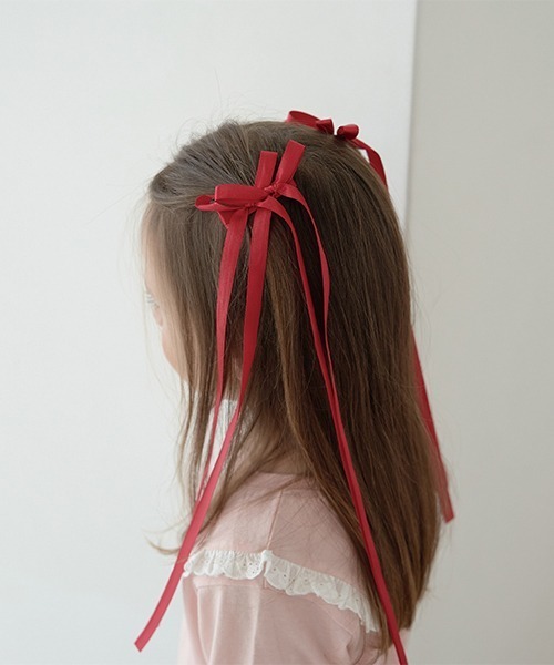 ロングリボンヘアクリップ2Pセット : ZOZOTOWN Yahoo!店 - 通販