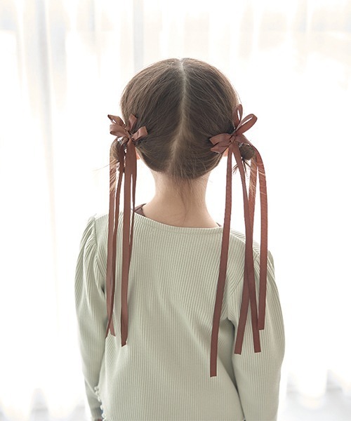 2まで　●ヘアリボン　専用 ロングリボンヘアクリップ2Pセット : ZOZOTOWN Yahoo!店 - 通販
