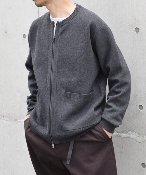 ランバンスポーツ　カーディガン　ジップアップ　チャック ランバンスポーツ カーディガン ジップアップ チャック