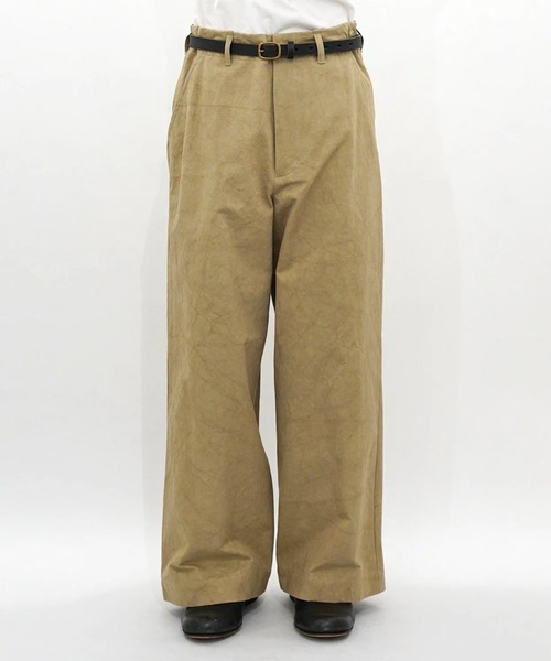 VOAAOV（ヴォアーブ） パンツ SUN DRYING LIGHT HAND TWIL Wide