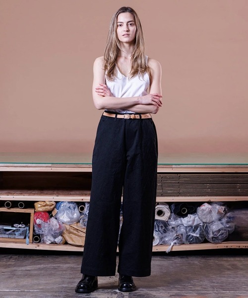 avouavou ★韓国ドラマ協賛★SILK STRAIGHT LINE PANTS パンツ 1.jpg