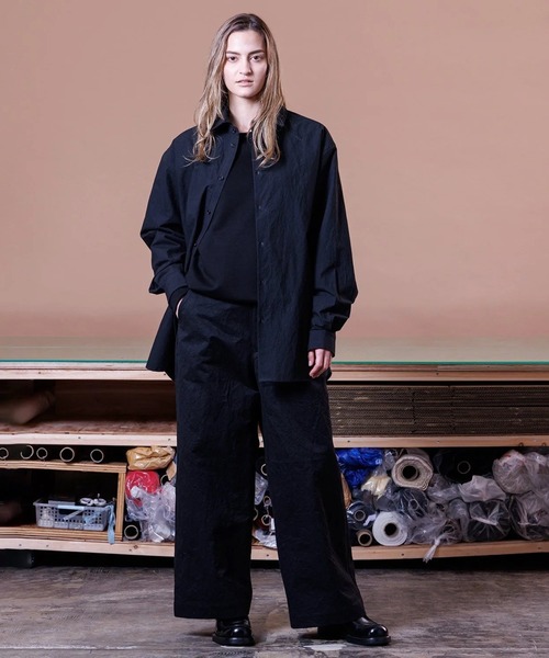 VOAAOV パンツ 「VOAAOV」 SUN DRYING LIGHT HAND TWIL Wide Straight