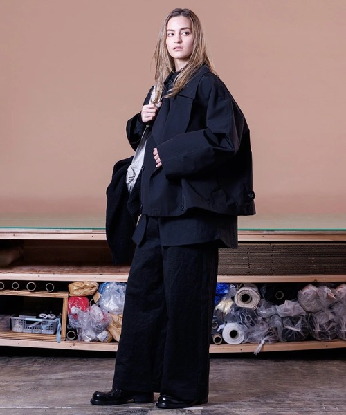 VOAAOV パンツ 「VOAAOV」 SUN DRYING LIGHT HAND TWIL Wide