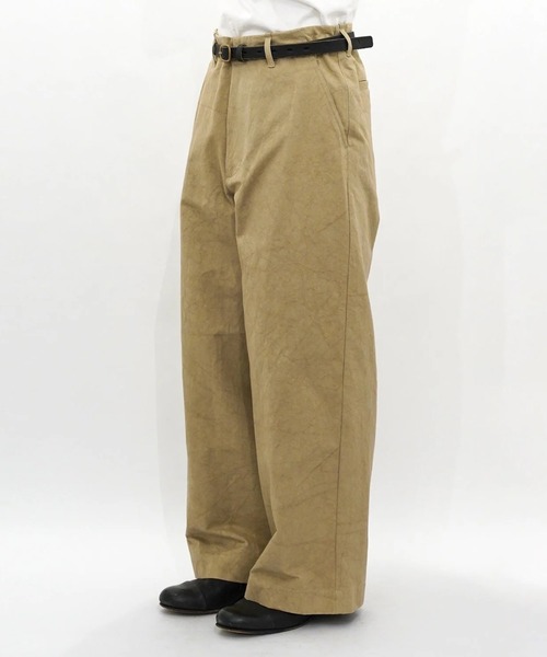 VOAAOV パンツ 「VOAAOV」 SUN DRYING LIGHT HAND TWIL Wide
