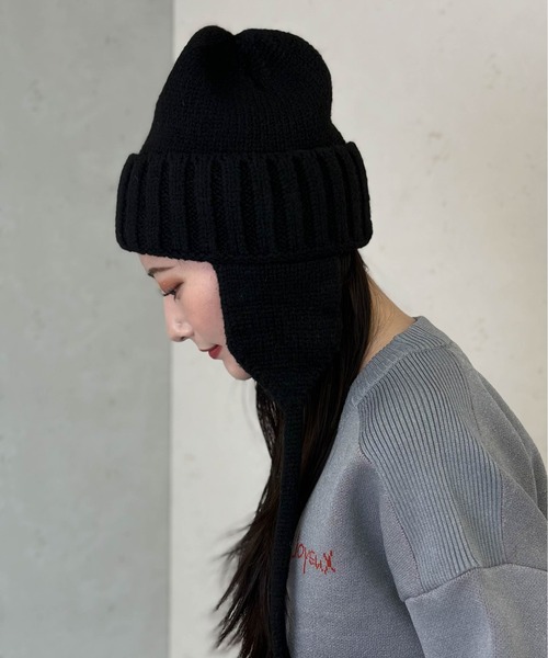 Per sist ence（パーシエンス） ニット帽 ニットキャップ サステナブル