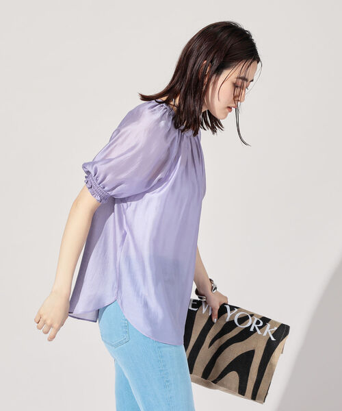 「NOLLEY'S Sophi」 ノースリーブブラウス 36 オフホワイト レディース NOLLEY'S Sophi 「NOLLEY'S Sophi」 半袖ブラウス 36 オフ