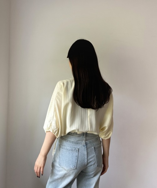 Olu. 「Olu.」 7分袖ブラウス FREE レモンイエロー レディース