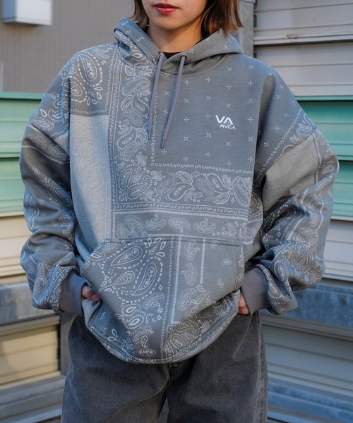 【関税込み】RVCA メンズ INBLOOM HD パーカー RVCA パーカー メンズ WRWB HD パーカー/ルーカリラックス